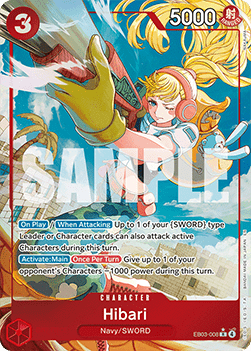 Hibari (EB03-008) (V.2) - Heroines Edition (Alternate Art) [EB03-008]