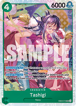 Tashigi (EB03-018) (V.1) - Heroines Edition (Super Rare) [EB03-018]