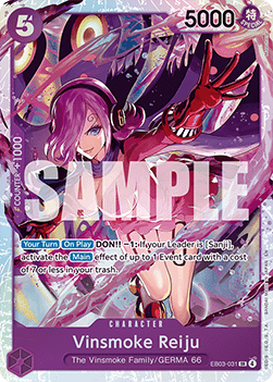 Vinsmoke Reiju (EB03-031) (V.1) - Heroines Edition (Super Rare) [EB03-031]