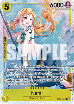 Nami (EB03-053) (V.1) - Heroines Edition (Super Rare) [EB03-053]