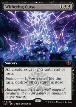 Withering Curse - Secrets of Strixhaven: Extras (Mythic) [XSOS-330]