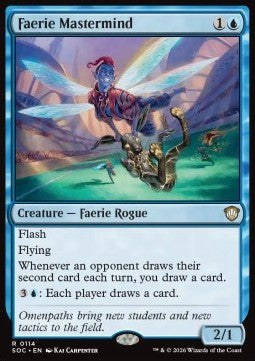 Faerie Mastermind - Commander: Secrets of Strixhaven (Rare) [SOC-114]