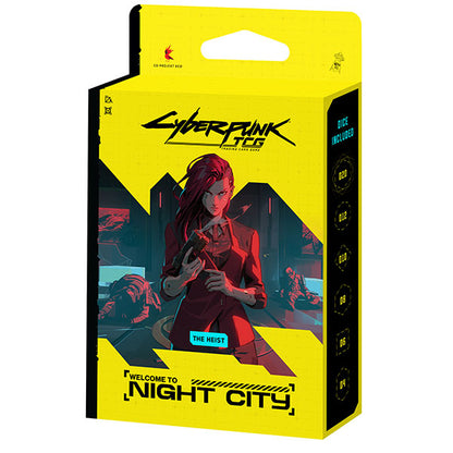 Cyberpunk TCG - Welcome to Night City Starter Deck – The Heist
