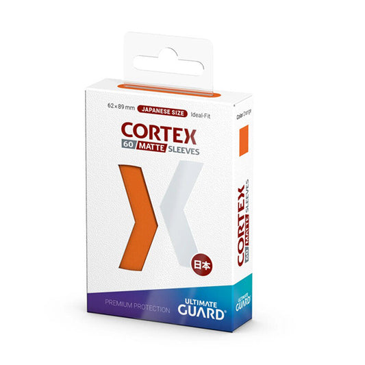 Ultimate Guard - Cortex Sleeves Japanese Size - Matte Orange 60pk