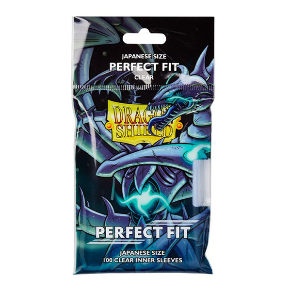 Dragon Shield - Perfect Fit Japanese Size Sleeves - Clear