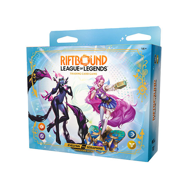 PRE-ORDER: Riftbound: League of Legends TCG - Set 5: Radiance - Showdown Decks - Evelynn vs Seraphine
