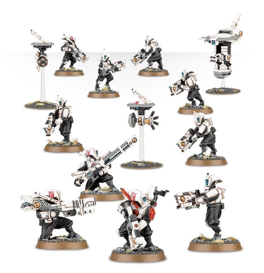 Warhammer 40K - T'au Empire Pathfinder team