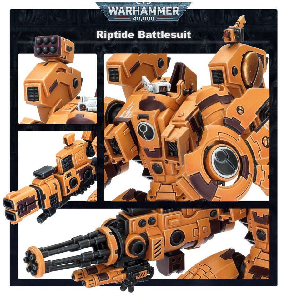 T'AU EMPIRE: RIPTIDE BATTLESUIT
