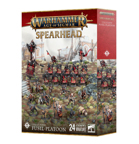 SPEARHEAD:CITIES OF SIGMAR FUSIL PLATOON