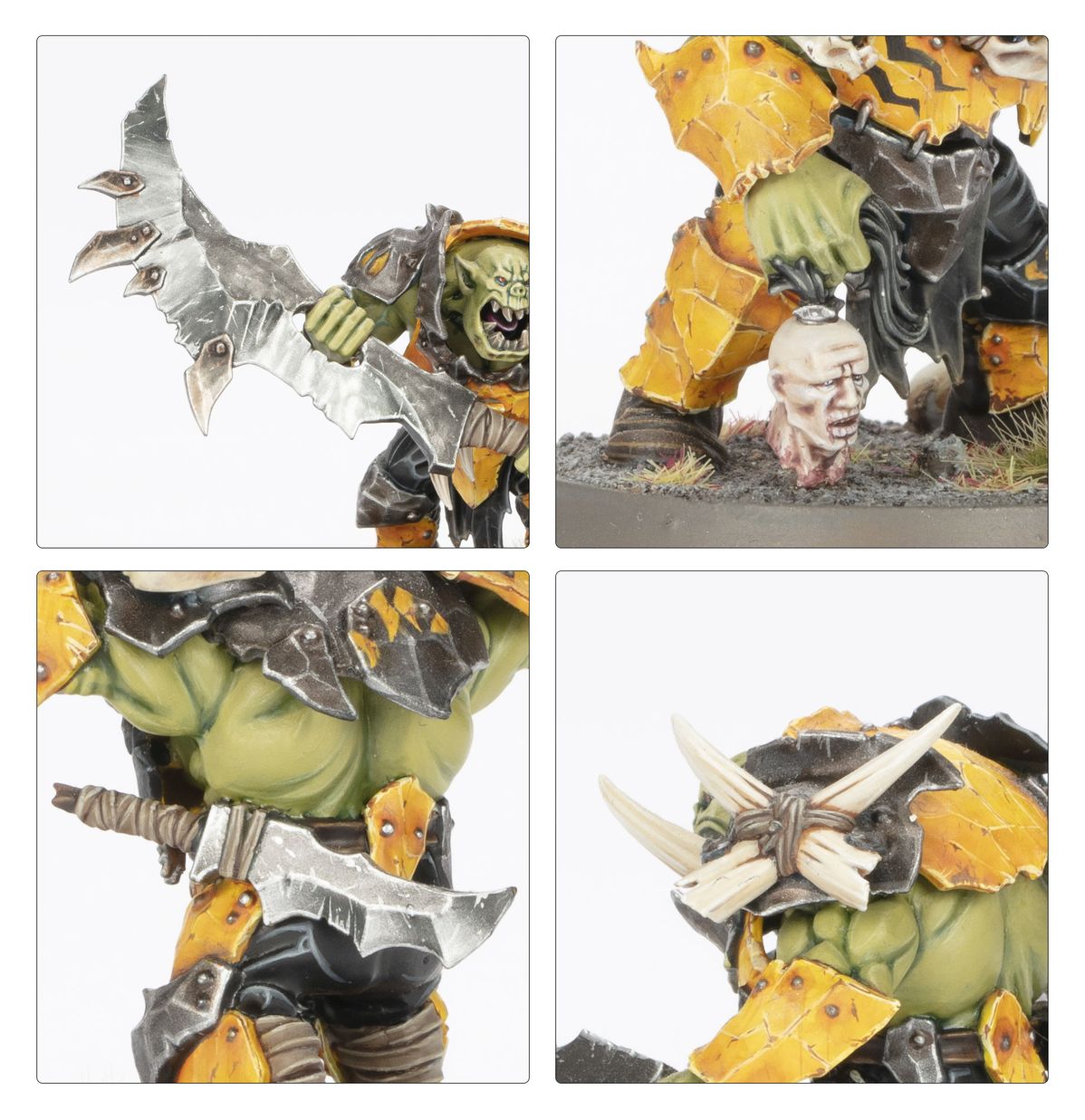 SPEARHEAD:ORRUK WARCLANS IRONJAWZ BIGMOB