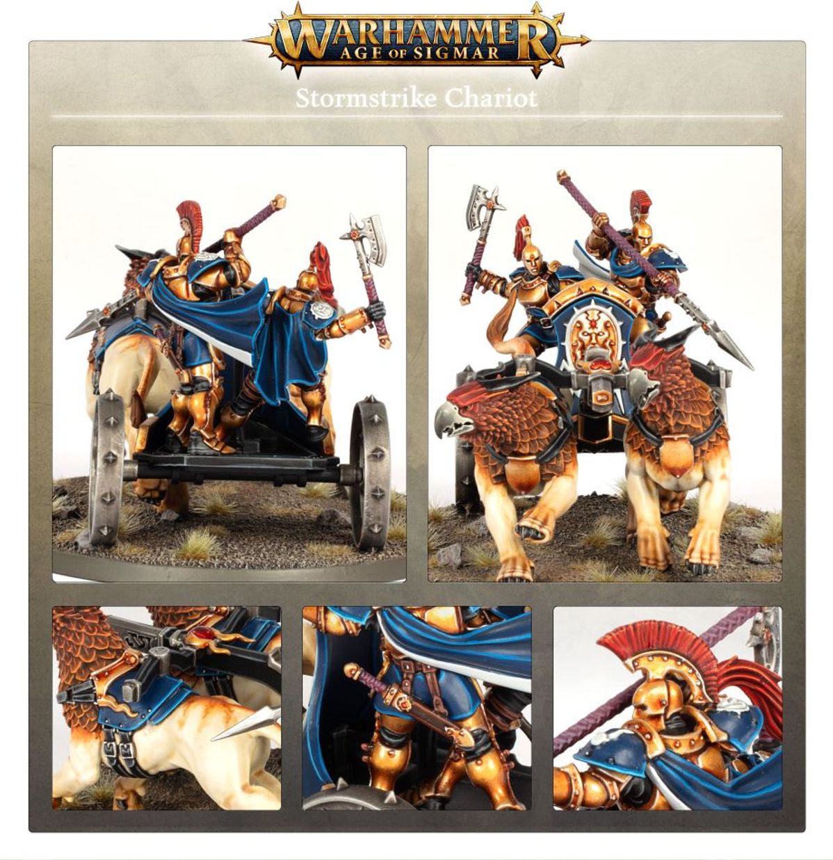 STORMCAST ETERNALS: STORMSTRIKE CHARIOT
