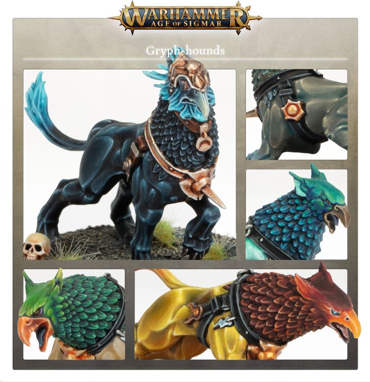STORMCAST ETERNALS: GRYPH HOUNDS