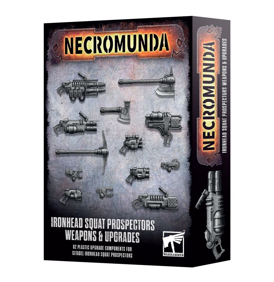 Warhammer 40,000 Ironhead Squat Prospectors Weapons & Upgrades