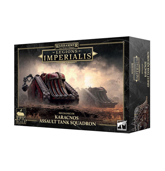Warhammer - Legions Imperialis: Mechanicum Karacnos Assault Tank Squadron