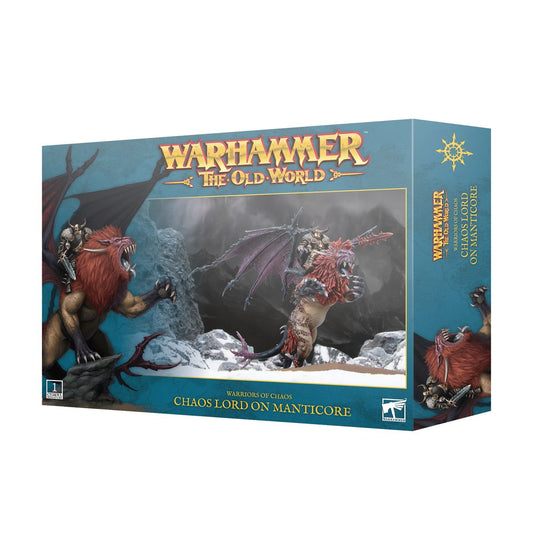 Warhammer: The Old World - Warriors Of Chaos: Chaos Lord On Manticore