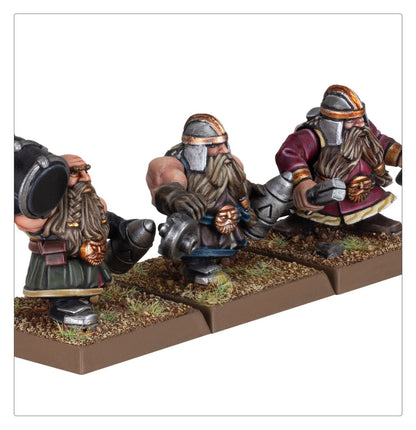 DWARFEN M/HOLDS:DWARF CANNON & ORGAN GUN