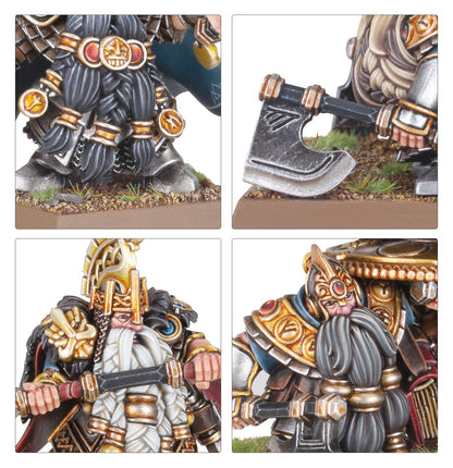 DWARF/M/H: DWARF LORDS W/SHIELDBEARERS