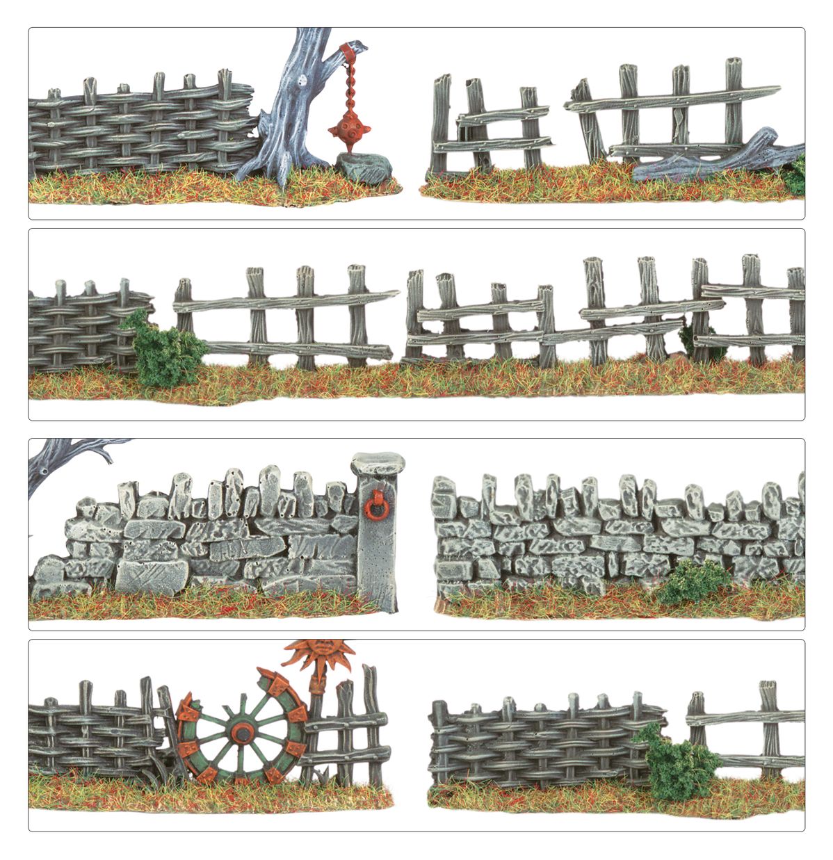 Warhammer: The Old World- Walls & Fences