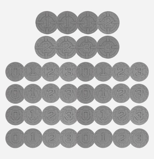 AGE OF DARKNESS: MARKERS AND TOKENS