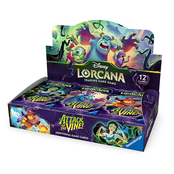 PRE-ORDER: Disney Lorcana TCG - Attack of the Vine (Set 13 ) Booster