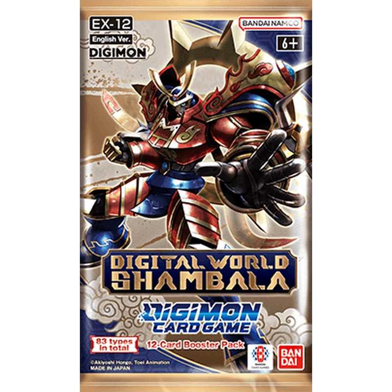 Digimon Card Game: Extra Booster - Digital World Shambala (EX-12) Booster