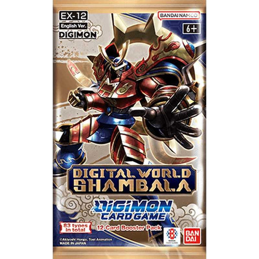 Digimon Card Game: Extra Booster - Digital World Shambala (EX-12) Booster
