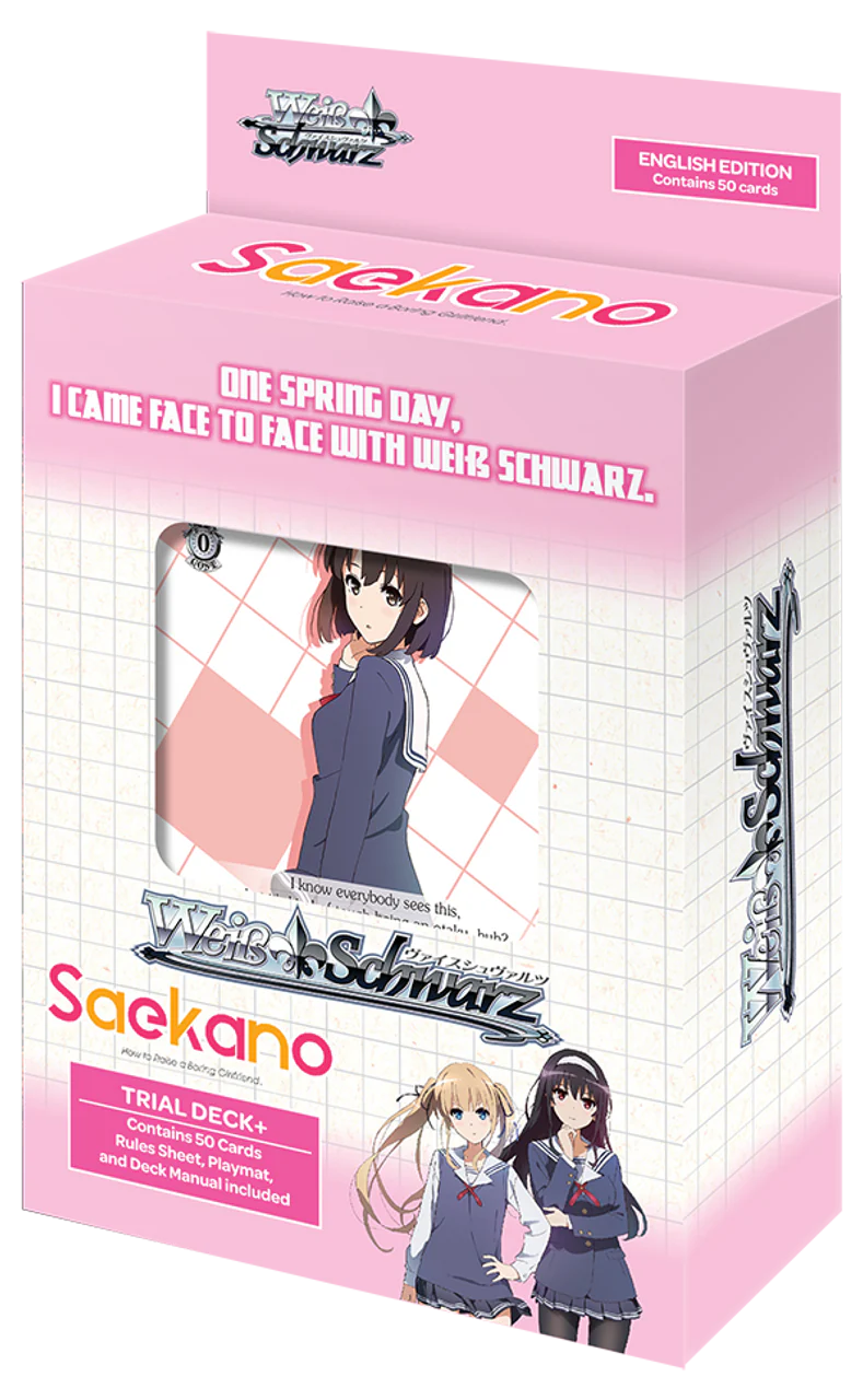 Weiss Schwarz: Saekano - How to Raise a Boring Girlfriend Trial Deck Plus