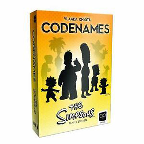 Board Game: Codenames: The Simpsons Family Edition
