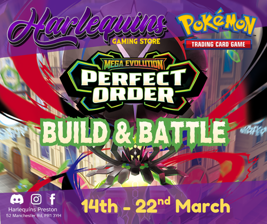 Pokémon TCG: Perfect Order Build & Battle Pre-Release 4 - Sunday 22nd of March