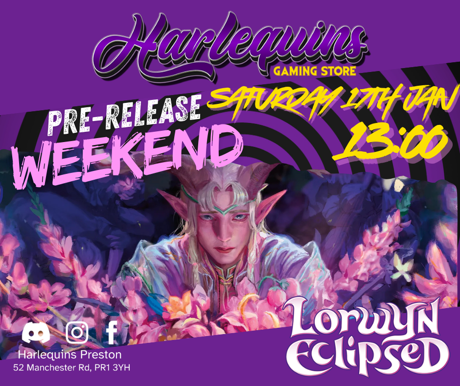 Magic: The Gathering - Lorwyn Eclipsed - Prerelease  Saturday 17/01/2026