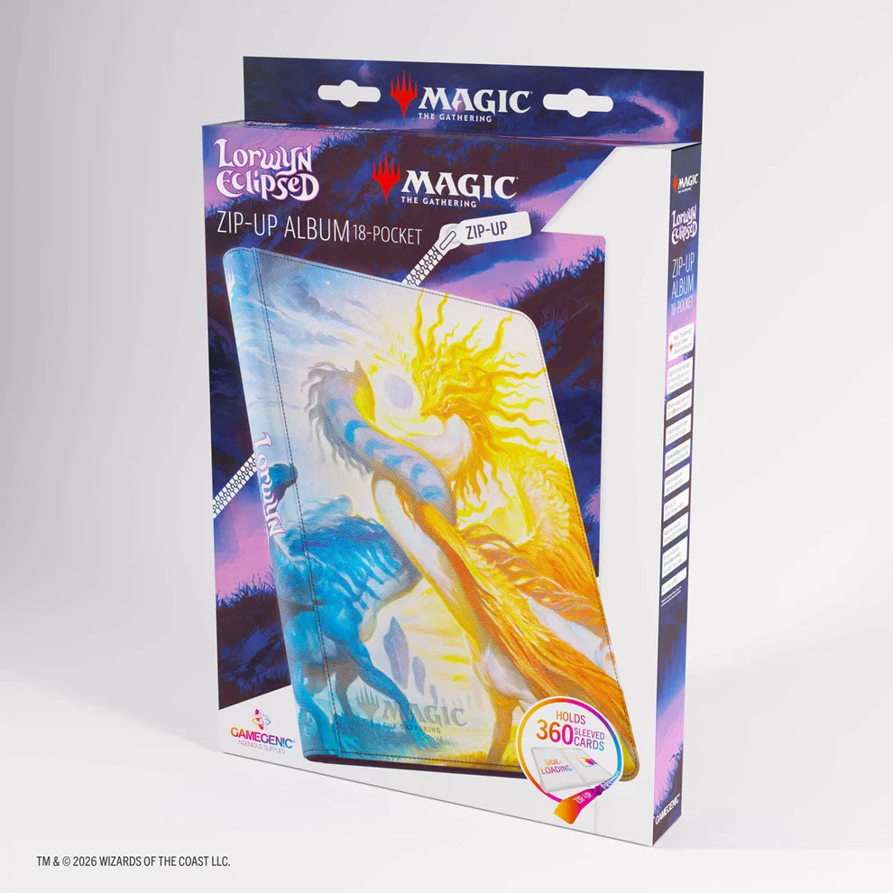 Gamegenic MTG Lorwyn Eclipsed Zip-Up Album 18-Pocket - Celestial Reunion