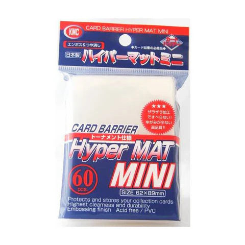 KMC Card Barrier - Hyper MAT Mini (White)