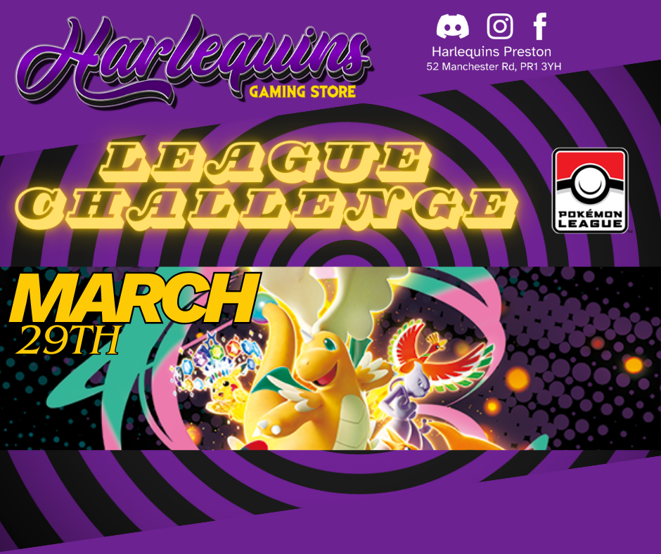 Pokemon League Challenge March 29th