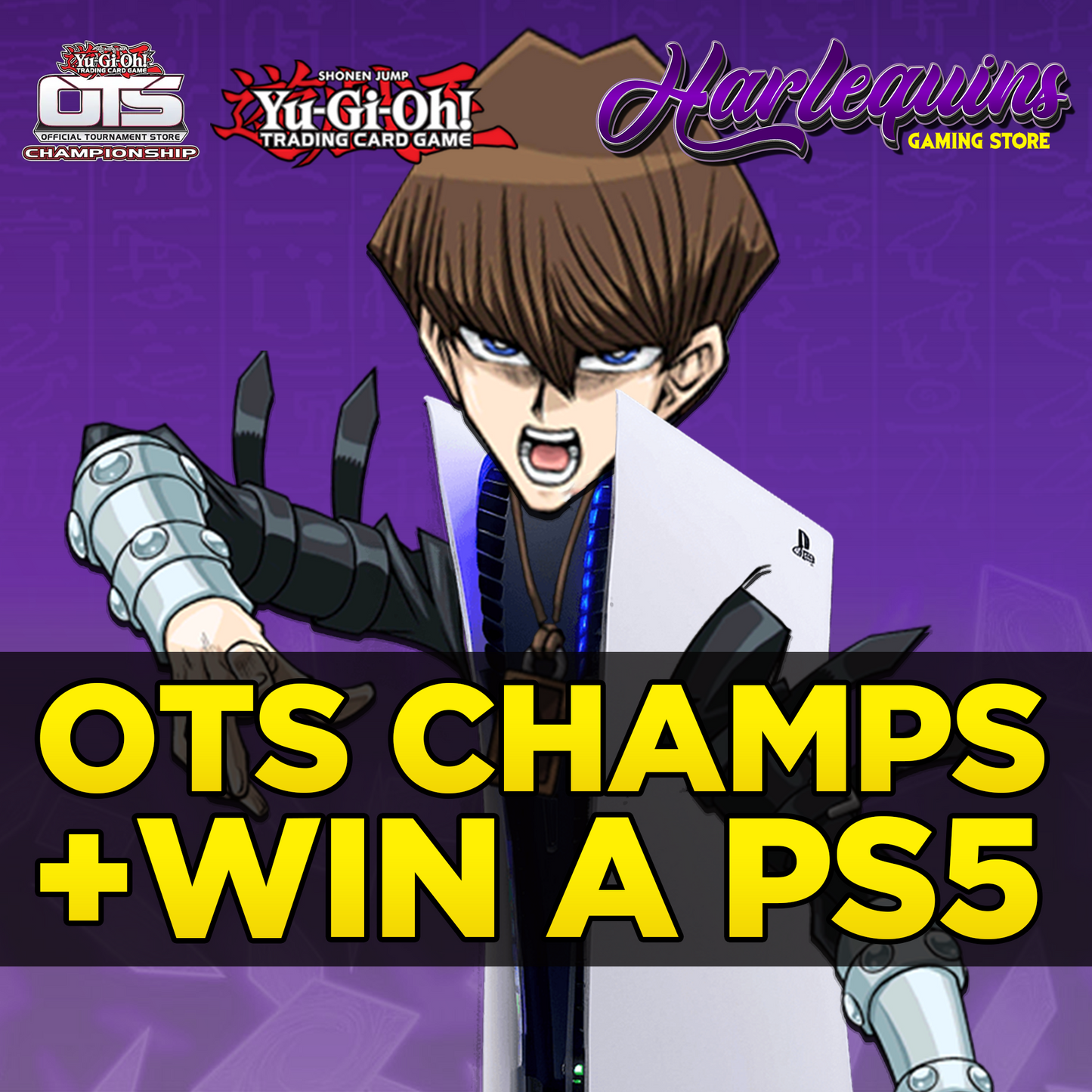 Yu-Gi-Oh! OTS Championship/Win a PS5 Event Ticket Sunday 17th August