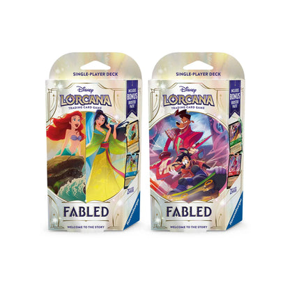DIsney's Lorcana: Fabled Single Player Starter Decks