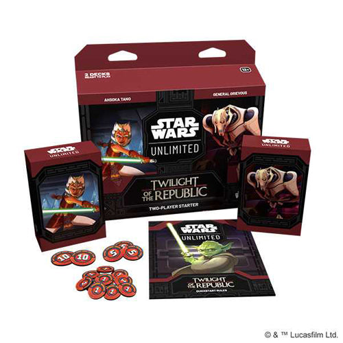 Star Wars: Unlimited - Twilight Of The Republic: Two Player Starter Deck