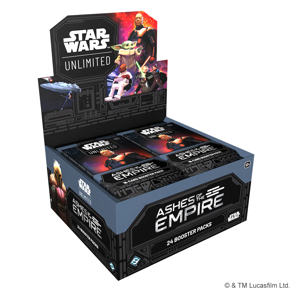 PRE-ORDER: Star Wars: Unlimited - Ashes of the Empire Booster Display