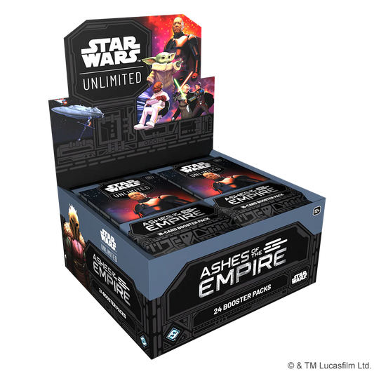 PRE-ORDER: Star Wars: Unlimited - Ashes of the Empire Booster Display