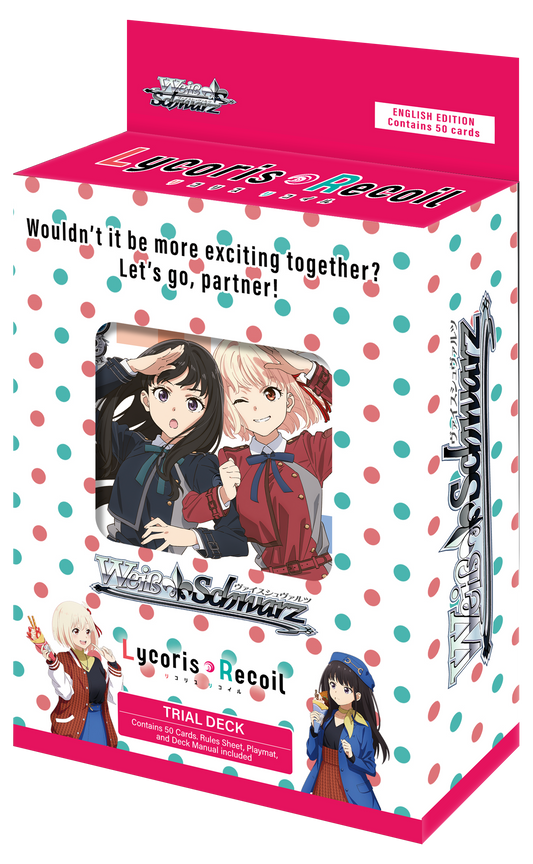 Weiß Schwarz Card Game - Lycoris Recoil - Trial deck