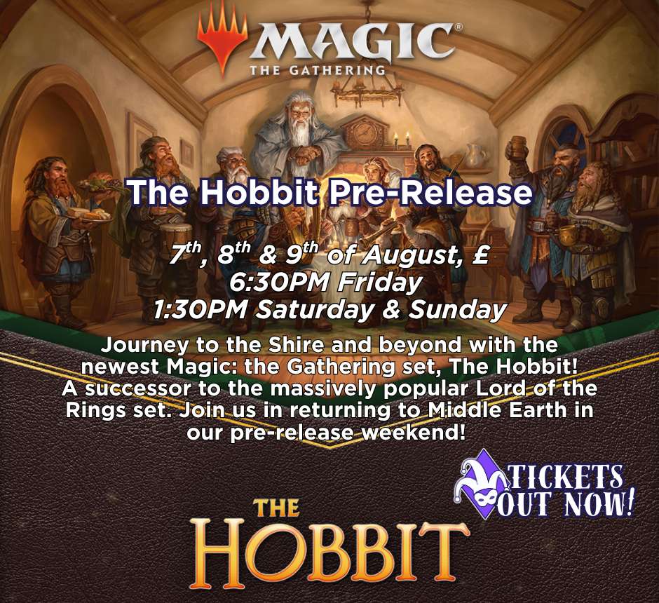 TICKET: MTG - The Hobbit Pre-Release Weekend - SATURDAY 08/08/2026