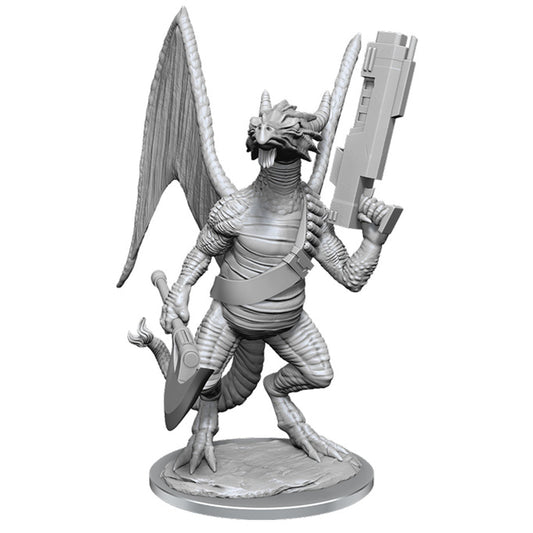 Wizkids: Starfinder Battles Deep Cuts Unpainted Miniatures: Dragonkin
