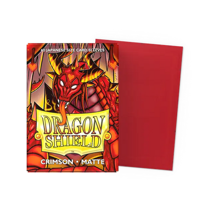 Dragon Shield - Japanese Size Sleeves - Matte & Classic 60pk