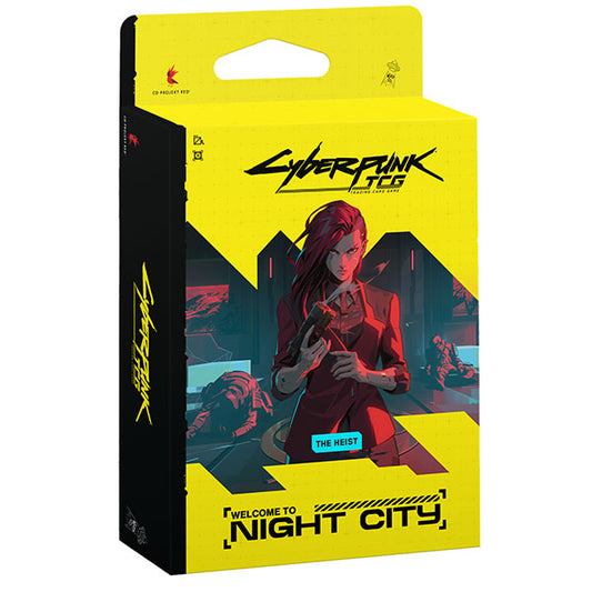 Cyberpunk TCG - Welcome to Night City Starter Deck – The Heist