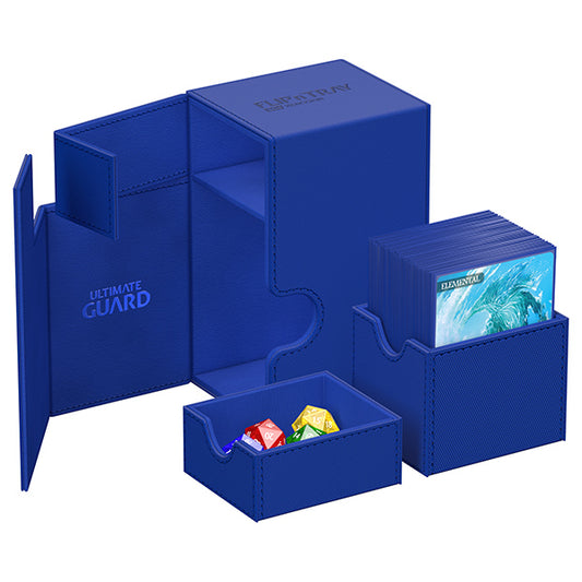 Ultimate Guard - Flip n Tray 80+ Xenoskin - Monocolor Blue