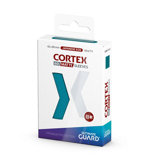 Ultimate Guard - Cortex Sleeves Japanese Size -  Matte Petrol 60pk
