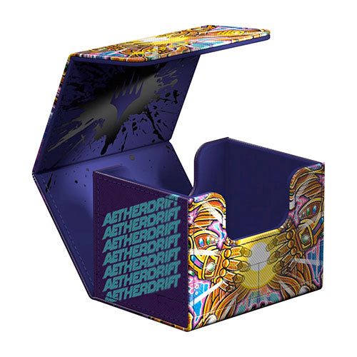 Ultimate Guard - Sidewinder 100+ Xenoskin Deck Box - Magic: The Gathering - Aetherdrift - Design 5