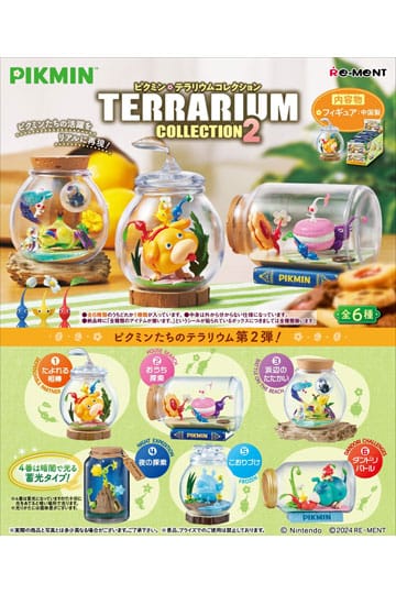 Pikmin Mini Figures 6 cm Terrarium Collection 2