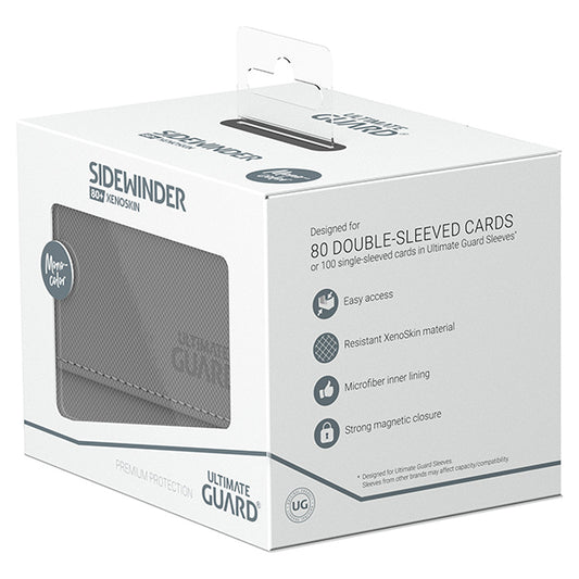 Ultimate Guard - Sidewinder 80+ XenoSkin - Monocolor Grey