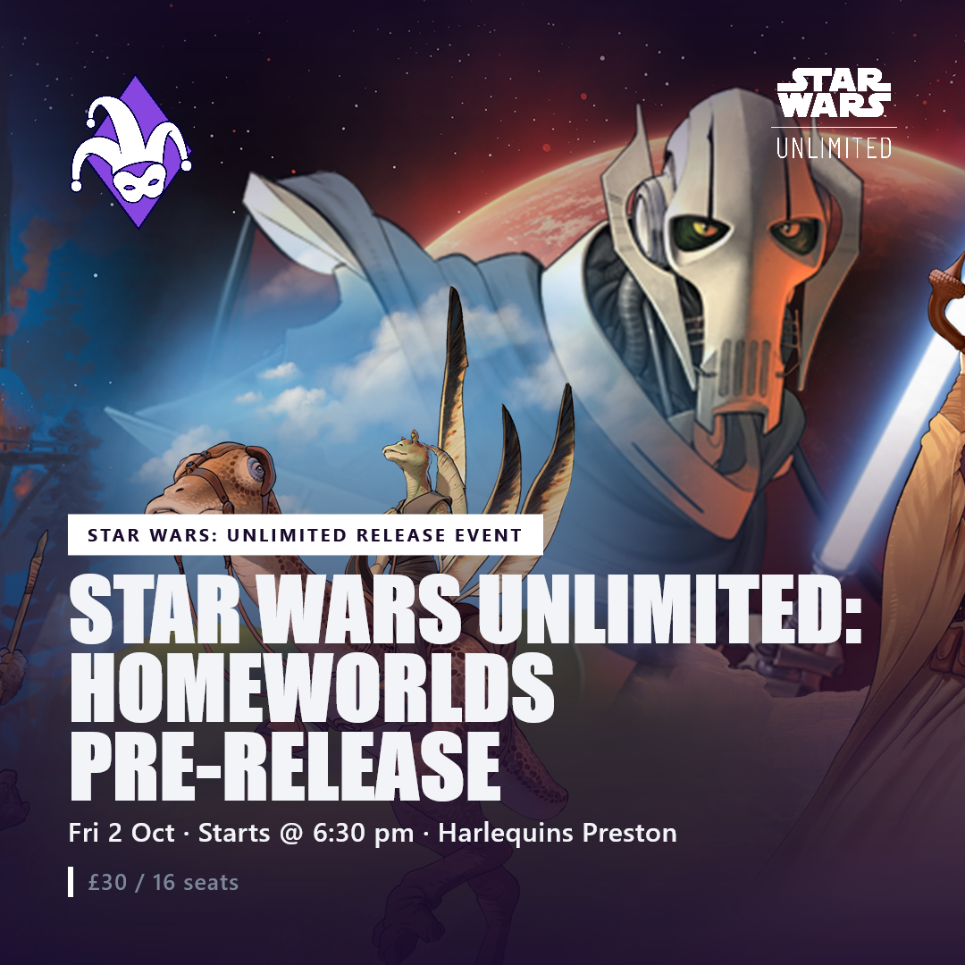 Star Wars Unlimited: Homeworlds Pre-Release