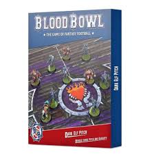 Bloodbowl - Dark Elf Pitch & Dugouts